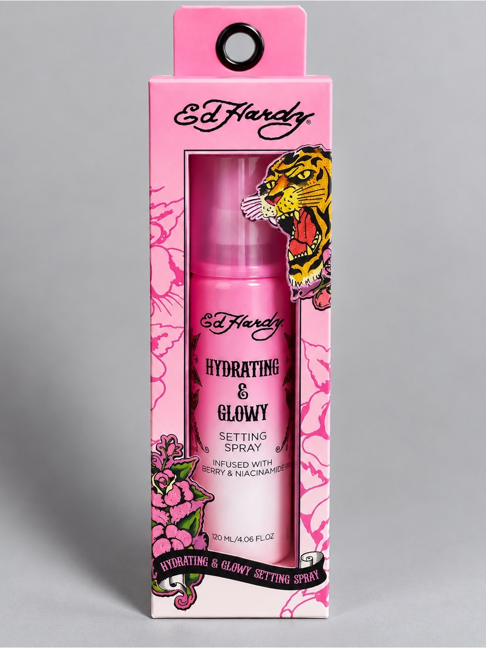 Ed Hardy Hydrating & Glowy Setting Spray 4.06 oz New in Box